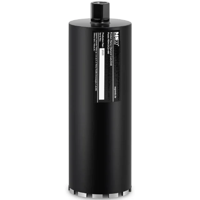 Gyémánt magfúró betonhoz és kőhöz, G1, hossz 400 mm, átmérő 152 mm