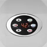 6 személyes felfújható kerti pezsgőfürdő masszázsfunkcióval, 42 °C, 900 l, kék 6