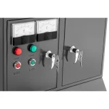 Pelletelő malom, granulátor, mobil fűrészpor- és takarmánypellet-előállító gép, 7,5 kW, 400 V, 300 kg/h, 200 mm átmérő 4