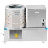 2 az 1-ben tolltépő és forrázó gép baromfihoz (csirke, pulyka), dobátmérő 55 cm, 55 l, 3,3 kW 5