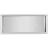 Dulap de perete pentru catering cu uși glisante, OȚEL, 130 kg, 120 x 40 x 50 cm 4