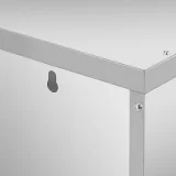 Dulap de perete pentru catering cu uși glisante, OȚEL, 130 kg, 120 x 40 x 50 cm 5