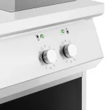 4 égőfejű, szabadon álló indukciós főzőlap nyitott talppal, 400 V, 17 000 W 3