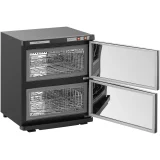 Törülközőmelegítő UV-sterilizálással, 32 l, 450 W, fekete 5