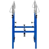 Suport de vopsire pentru jante, 4 suporturi rotative, 2 roți, mâner 6