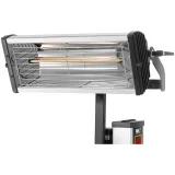 Încălzitor cu infraroșu de atelier pentru uscarea caroseriilor auto, pe trepied, 2 x 1000 W 4