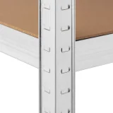 Metalna polica za pohranu, 5 polica, nosivost 750 kg, 100 x 60 x 200 cm, siva 3