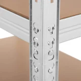 Metalna polica za pohranu, 5 polica, nosivost 875 kg, 90 x 60 x 180 cm, siva 3