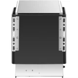 Elektromos szaunakályha beépített vezérléssel, 9–13 m³, max. 110 °C, 400 V, 9 kW, ezüst-fekete 8