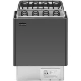 Elektromos szaunafűtő 5–9 m³, 110 °C-ig, 400 V, 6 kW, fekete és ezüst 6