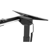 Asztalkeret elektromos magasságállítással 73–123 cm, max. 80 kg, FEKETE 5