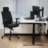 Ergonómikus, forgó irodai szék fejtámlával, max. 200 kg 5