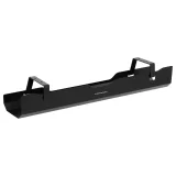 Asztal alatti kábelrendező polc 600x135x108 mm FEKETE 2