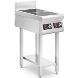 Plită cu inducție independentă cu 2 arzătoare, 400 V, 2 x 3500 W 2
