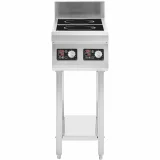 Plită cu inducție independentă cu 2 arzătoare, 400 V, 2 x 3500 W 6