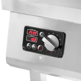 4 égőfejű indukciós főzőlap nyitott alappal, 400 V, 4 x 3500 W 3