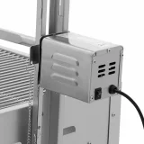 Grătar cu cărbuni și rotisor electric pentru friptură de purcel, 13 W, 40 kg, 127 cm 3