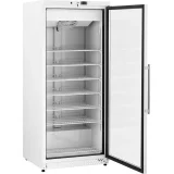 Üvegajtós fagyasztószekrény, 7 polccal, 580 l, 492 mm széles – fehér 8