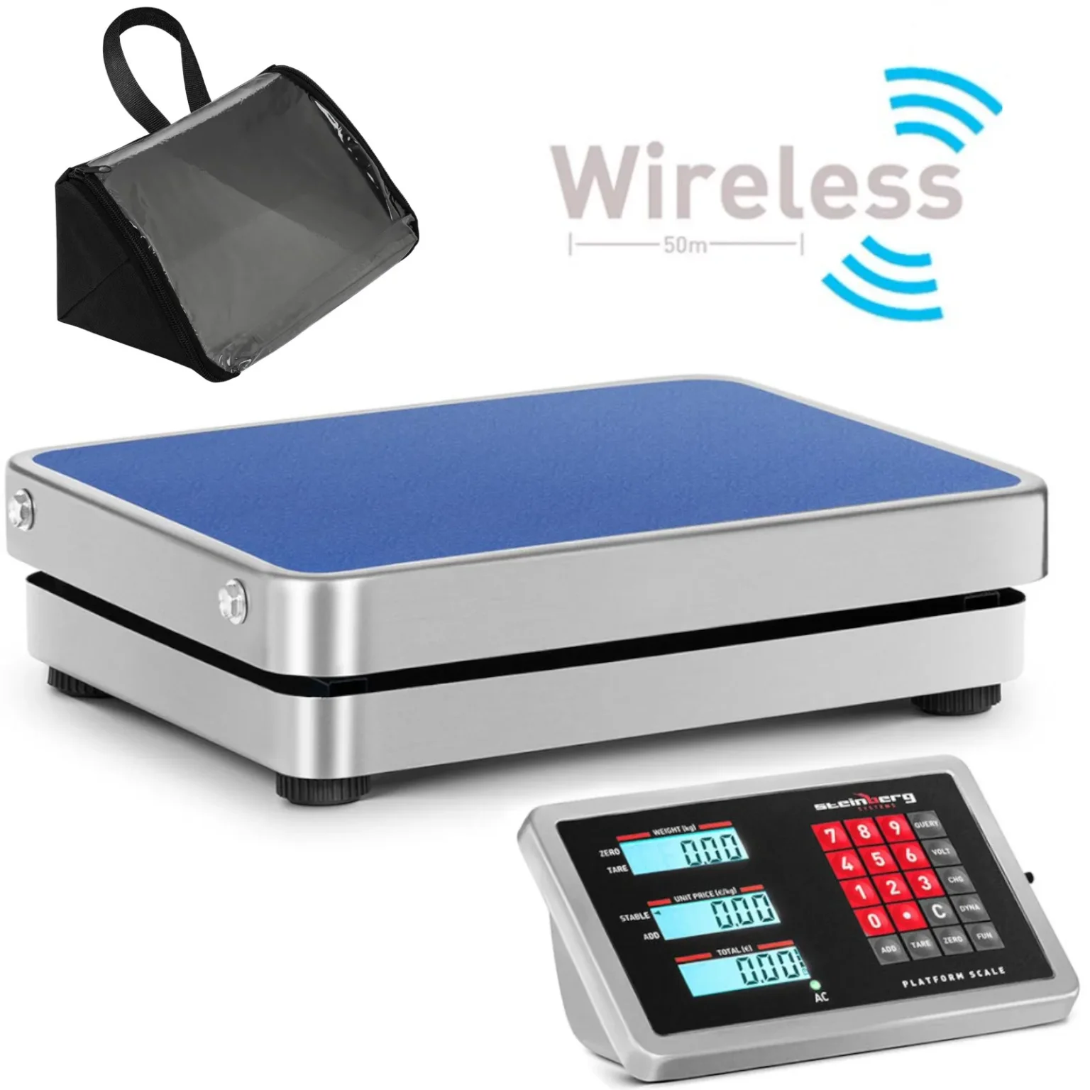 Bežična WiFi platforma vaga 100 kg / 0,01 g Bežična WiFi platforma vaga 100 kg / 0,01 g