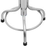Rozsdamentes acél laboratóriumi/műhelyi szék, 45–60 cm, max. 150 kg 3