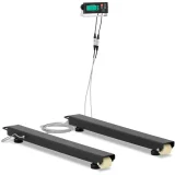 LCD 5000 / 1 kg-os gerendamérleg raklap-tartóval, 1000 x 100 mm 2