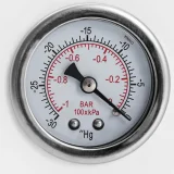 Olajmentes laboratóriumi vákuumszivattyú nyomásmérővel, 15 l/min, 30 W 3