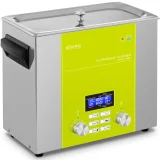 Ultrahangos tisztítófürdő LED-del, 6 l, 240 W 2