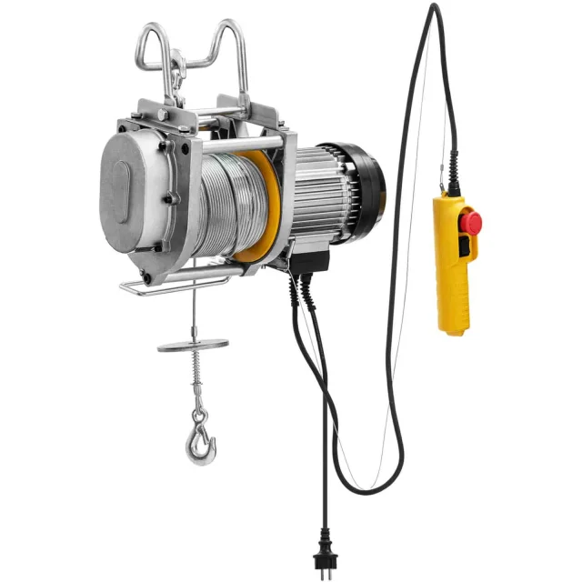 1300 W-os elektromos kötélcsörlő, 60 m, 250 kg