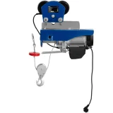 Elektromos csörlő kábeles emelővel 1350 W 12 m 400 kg 6