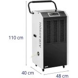 Dezumidificator industrial cu mâner, 1300 W, 1129 m³/h, până la 150 m² 7