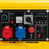 Dízel áramfejlesztő 16 l 240/400 V 6000 W AVR 3