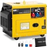 Dízel áramfejlesztő 16 l 240/400 V 6000 W AVR