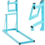 Összecsukható fűrészállvány fa vágásához, legfeljebb 25 cm átmérőjű, 2,4 m hosszú rönkökhöz
