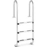 Rozsdamentes acél medencelépcső, 3 fok, 1320 mm 2