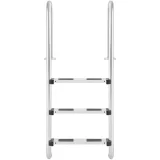 Rozsdamentes acél medencelépcső, 3 fok, 1320 mm 3