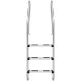 Rozsdamentes acél medencelépcső, 3 fok, 1600 mm 3