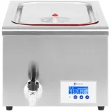 Sous Vide cirkulátor, alacsony hőmérsékletű főzőkészülék, 30–95 °C, 24 l, 700 W 5