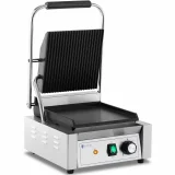 Elektromos kontaktgrill sima és barázdált lemezekkel, 23 x 22 cm, 1800 W 2