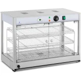 Vitrină încălzită pentru prezentarea alimentelor, 3 rafturi, 25-85 °C, 1200 W 2