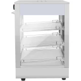 Vitrină încălzită pentru prezentarea alimentelor, 3 rafturi, 25-85 °C, 1200 W 6