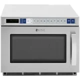 Kereskedelmi mikrohullámú sütő, 100 program, 3000 W, 17 l 3