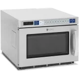 Kereskedelmi mikrohullámú sütő, 100 program, 3000 W, 17 l