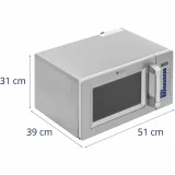 Professzionális mikrohullámú sütő, 100 program, 25 l, 1550 W 5