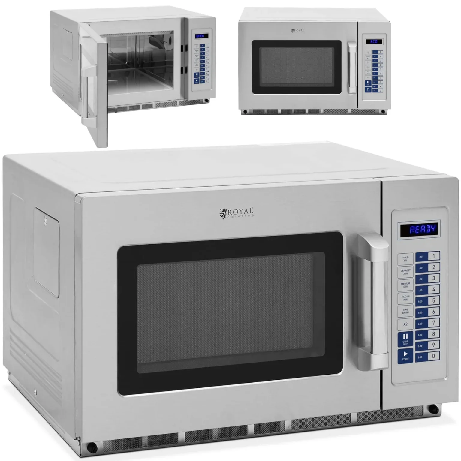 Cuptor cu microunde profesional, 100 de programe, 34 L, 3200 W Cuptor cu microunde profesional, 100 de programe, 34 L, 3200 W
