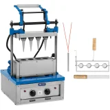 Aparat de vafe pentru coacerea vafelor pentru cornet de înghețată, 100-120 vafe/oră, 47 x 112 mm 2