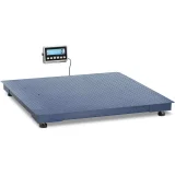 LCD raktári emelvényes mérleg 120 x 120 cm 3000 kg / 1 kg 2