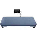 LCD raktári emelvényes mérleg 120 x 120 cm 3000 kg / 1 kg 5