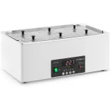 6 helyes laboratóriumi vízfürdő 5–100 °C 22,5 l 2