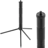 Mini állvány szögekkel kamerás célkereszt lézerhez, 15–17 cm, 1/4'' menettel