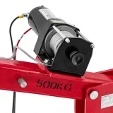 Kisteherautó rakodó daru 12 V-os, 1000 W-os kötélcsörlővel 3